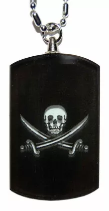 Dog Tag Totenkopf & Schwerter