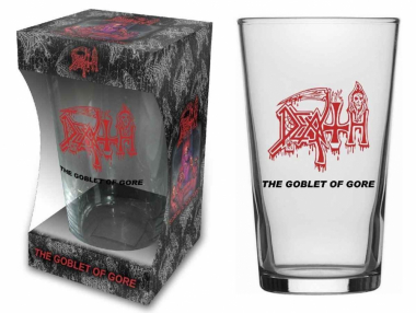 Death The Goblet Of Gore Beer Glass