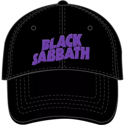 Baseball Cap Black Sabbath Logo & Devil