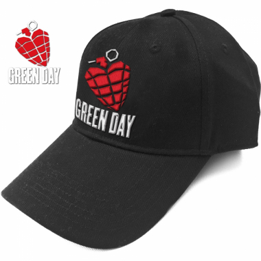Baseball Cap Green Day Grenade Logo