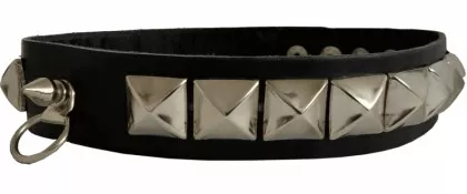 Ring Choker Pyramidennieten