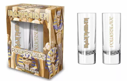 Shotglas - Schnapsglas - Iron Maiden Powerslave