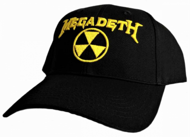 Baseball Cap Megadeth Hazard Logo