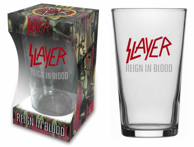 Slayer Reign In Blood Beer Glass