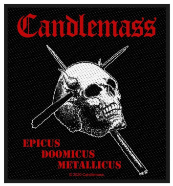 Candlemass Epicus Doomicus Metallicus Aufnäher