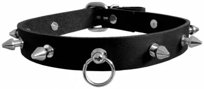 Leder Choker Killernieten