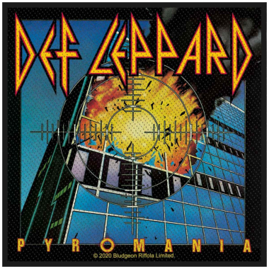 Def Leppard Pyromania Woven Patch