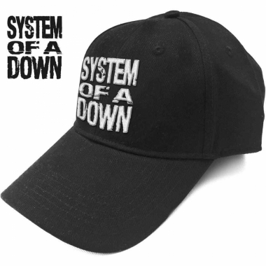 Baseball Cap System Of A Down Stacked Logo