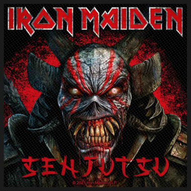 Iron Maiden Senjutsu Back Cover Woven Patch