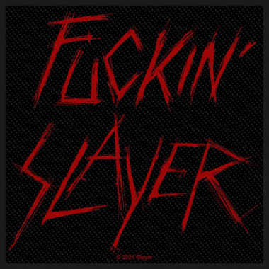 Slayer Aufnäher Fuckin Slayer