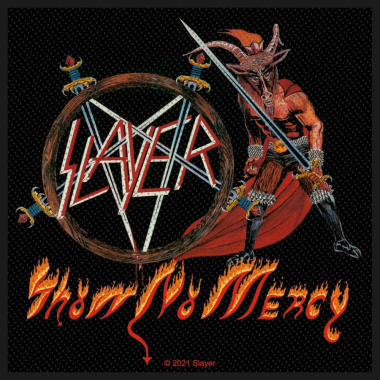 Slayer Show No Mercy Woven Patch