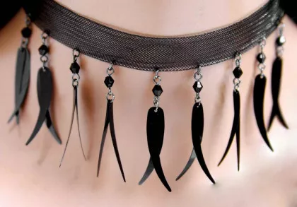 Choker Schwarz