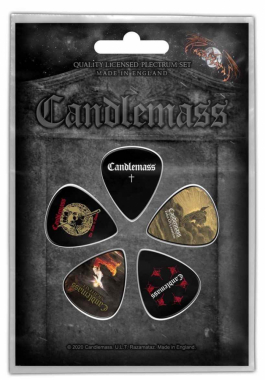 Guitar Pick Pack Candlemass Gravestone