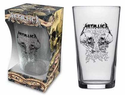 Trinkglas Metallica Sad But True