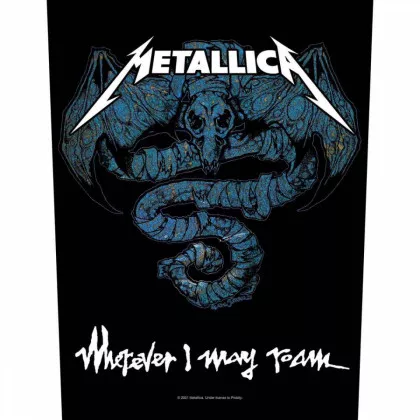 Metallica Wherever I May Roam Back Patch