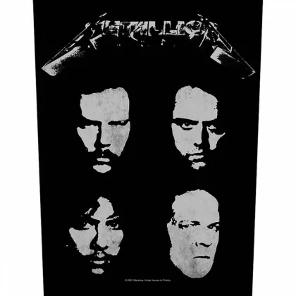 Metallica Black Album Rückenaufnäher Patch