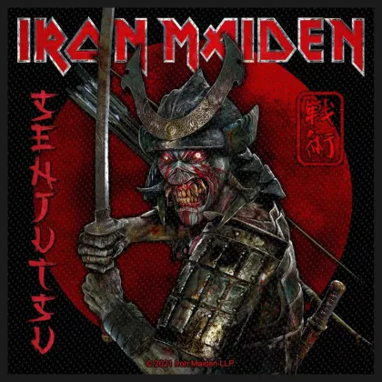 Iron Maiden Aufnäher Senjutsu