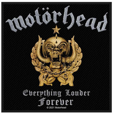 Motörhead Everything Louder Forever Woven Patch