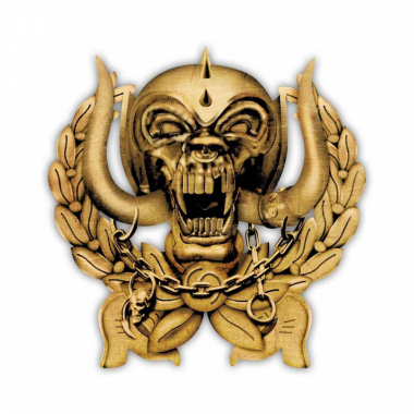 Motörhead Everything Louder Forever Metal Pin Badge