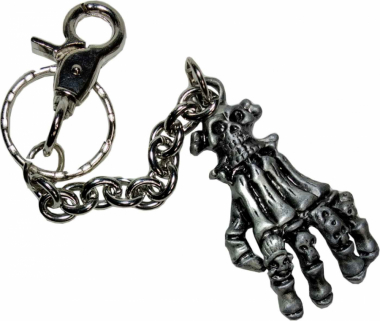 Keychain Skeleton hand key ring