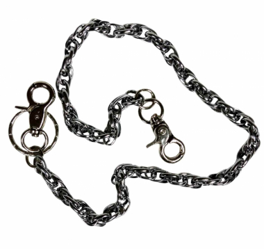 Trouser & Wallet chain with snap hooks