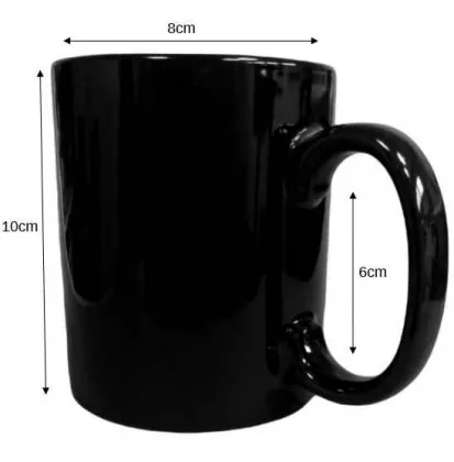 Kaffeebecher Schwarz