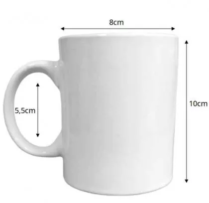 Kaffeebecher Weiß