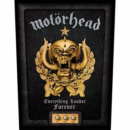 Motörhead Everything Louder Forever Backpatch