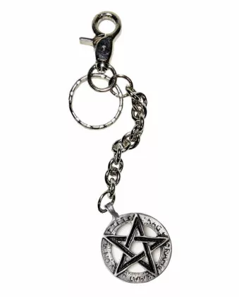Schlüsselanhänger Pentagramm