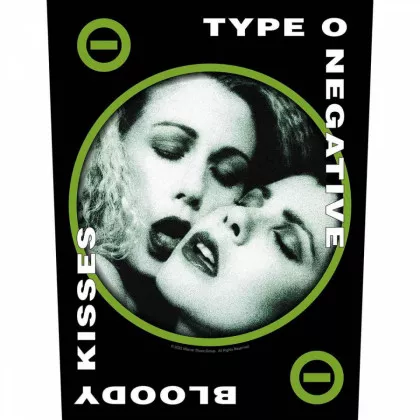 Type O Negative Bloody Kisses Rückenaufnäher Patch