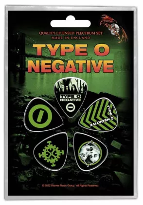 Plektrum Pack Type O Negative World Coming Down