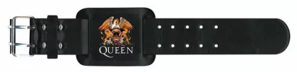 Kunstleder Armband Queen Crest
