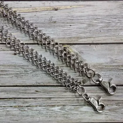 Schlüsselkette mit 2 Karabinerhaken