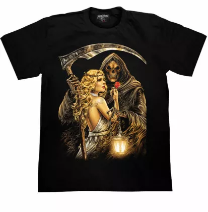 T-Shirt Sensenmann (Glow in the Dark)