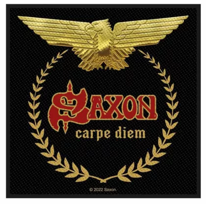 Saxon Carpe Diem Aufnäher