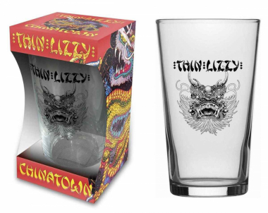 Thin Lizzy Chinatown Beer Glass