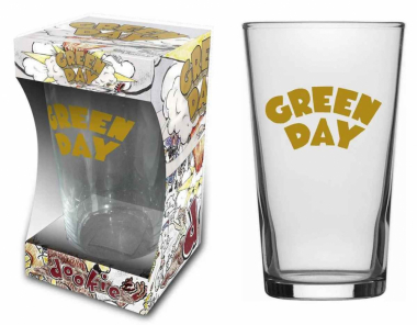 Green Day Dookie Beer Glass