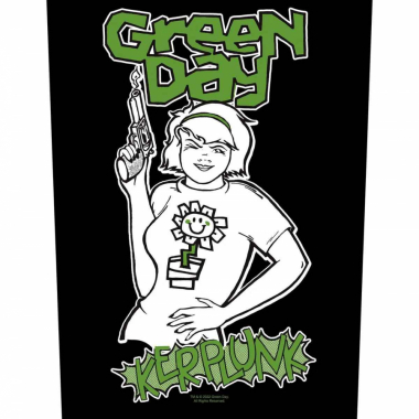 Green Day Kerplunk Back Patch