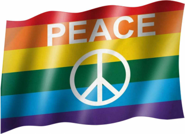 Peace Rainbow - Flag