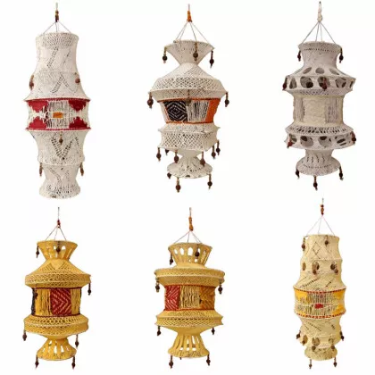 Häkel Lampendeko Boho Style