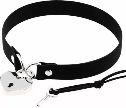 Herz Choker mit Schlüssel