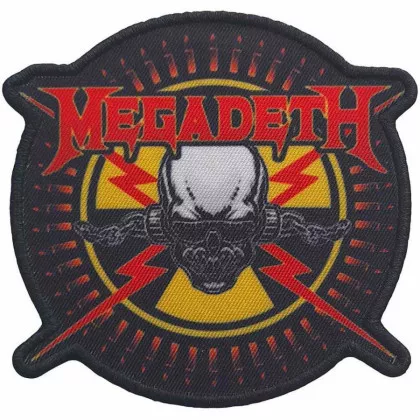 Gestickter Aufnäher Megadeth Bullets