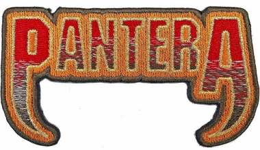 Gestickter Aufnäher | Aufbügler Pantera Fangs Logo