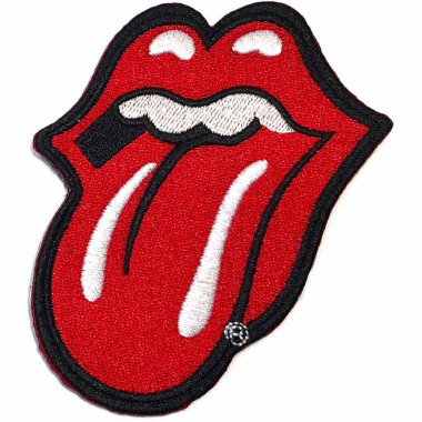 Gestickter Aufnäher | Aufbügler Rolling Stones Zunge