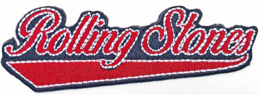 Gestickter Aufnäher | Aufbügler Rolling Stones Baseball Logo