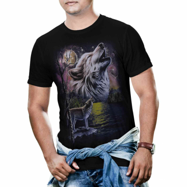 T-Shirt Wolf Eclipse
