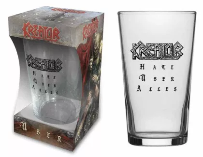 Trinkglas Kreator Hate Über Alles