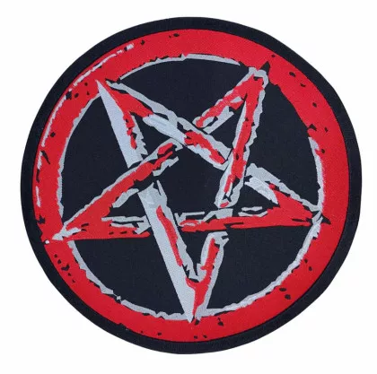 Gestickter Aufnäher | Aufbügler Pentagramm
