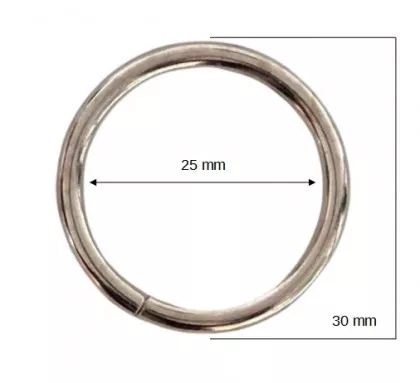 Rundringe 30 mm x 3 mm