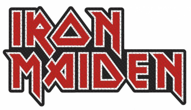 Iron Maiden Aufnäher Logo Cut Out
